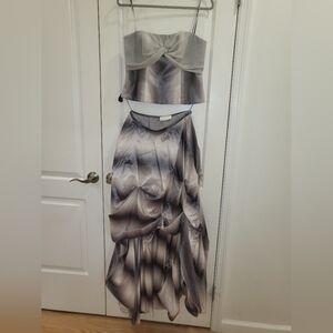 3. NWT CARLO PIGNATELLI TOP IT 42 & GATHERED DETAILED SKIRT IT 40
